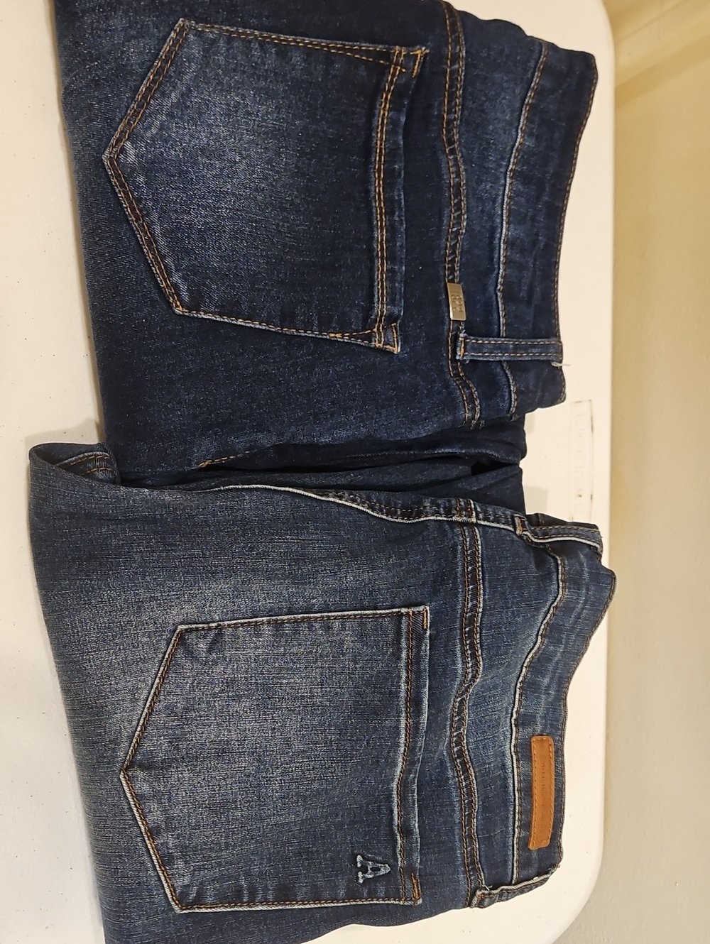 Women's Dark Blue Classic Skinby-Leg Jeans- Bundle Of 2 -(32)